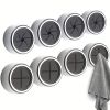 1/3/8pcs Kitchen Towel Holder, Self Adhesive Wall Dish Towel Hook, Round Wall Mount Towel Holder For Bathroom, Kitchen And Home, Wall, Cabinet, G