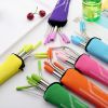 5pcs Set Stainless Steel Straws; Reusable Metal Straws With Silicone Tips; Sturdy Bent Straight Drinks Straw; Food Grade Straw; With 3pcs Straws;
