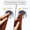 1/3/8pcs Kitchen Towel Holder, Self Adhesive Wall Dish Towel Hook, Round Wall Mount Towel Holder For Bathroom, Kitchen And Home, Wall, Cabinet, G