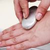1pc/2pcs Stainless Steel Soap, Magic Metal Odor Remover Bar Eliminating Smells Like Fish Onion Garlic Scents From Hands And Skin, Suitable For Ki