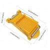 1pc; Multifunctional Luncheon Meat Cutter; Stainless Steel Egg Cutter; Cutting 10 Pieces For Fruit Onion Soft Food Roast Legs; Spam Slicer; Kitch