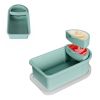 Silicone Snack Container With Removable Sauce for Picnic